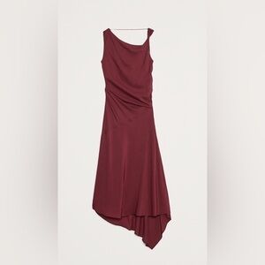 Banana Republic Deep red dress perfect for holiday party